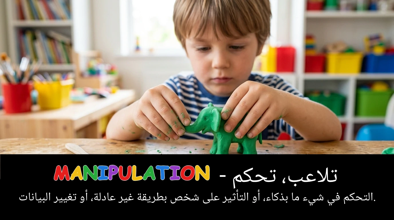 Arabic Illustration for manipulation